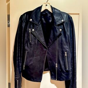 Classic Leather Biker jacket